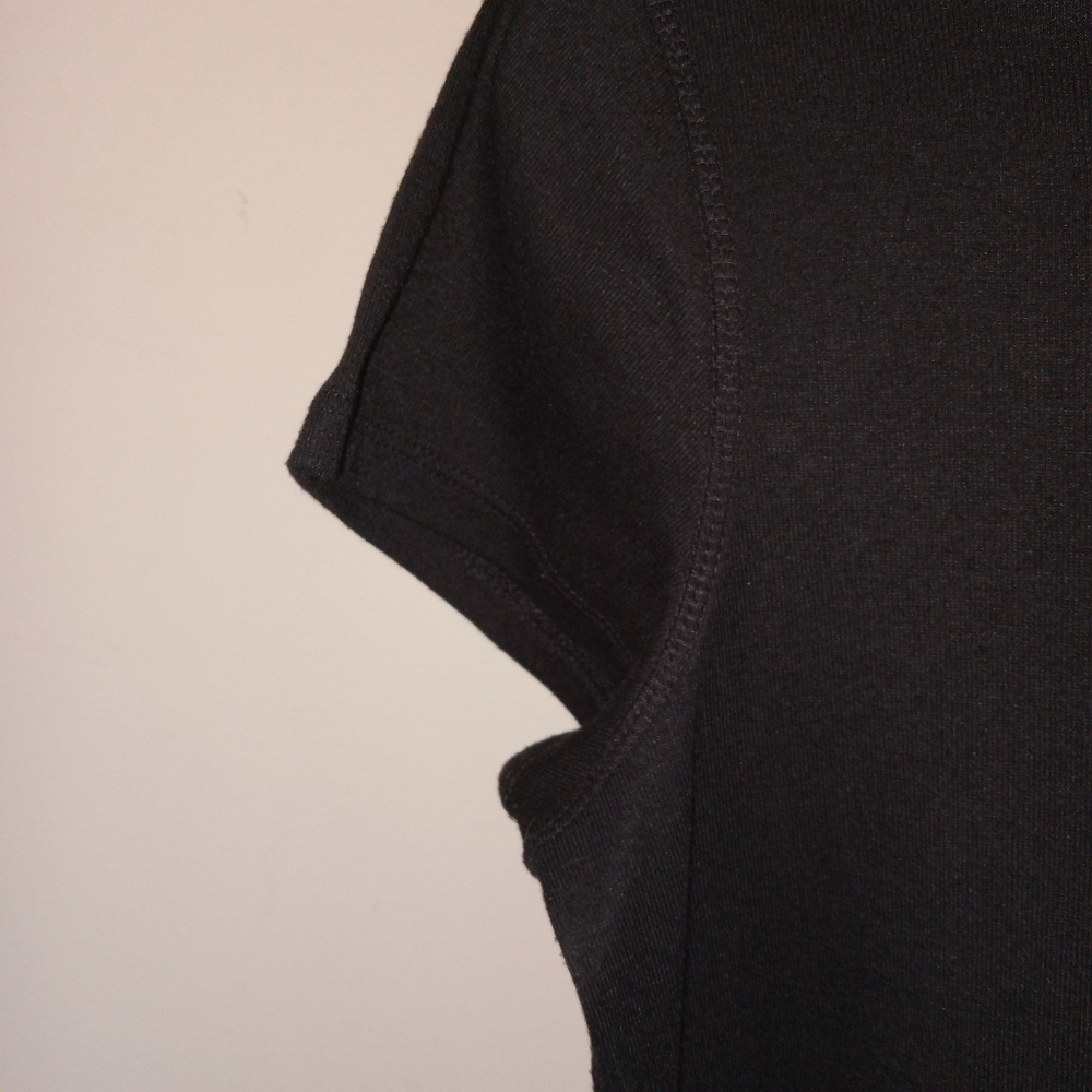 Simply Vera Vera Wang Black Pullover Large - Picture 5 of 10